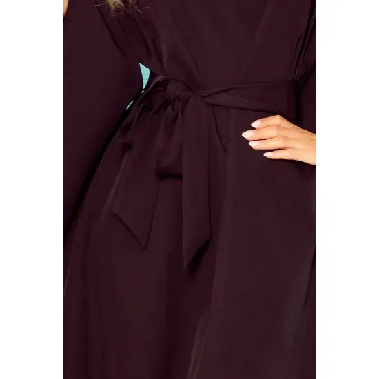 287-12 SOFIA Sukienka motyl - CZARNA-7